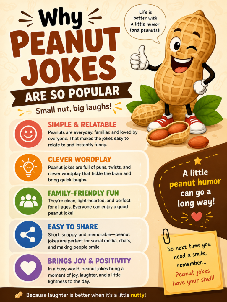 Why Peanut Jokes Are So Popular