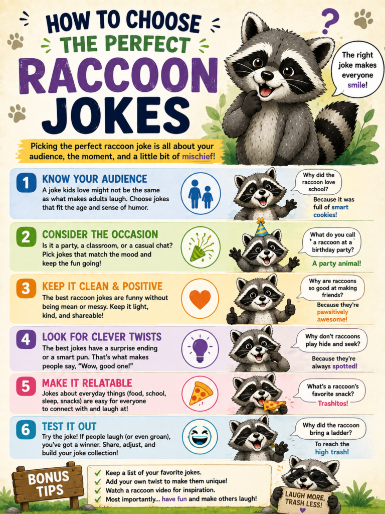 How to Choose the Perfect Raccoon Jokes