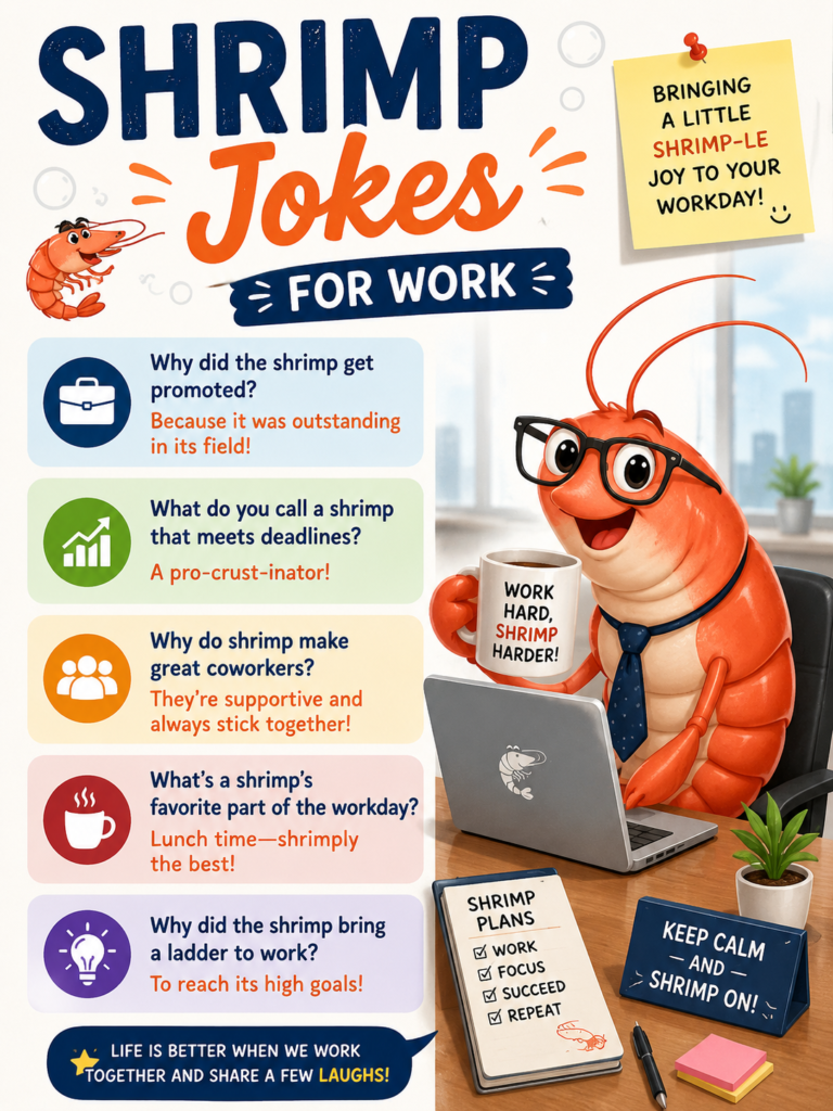 How To Choose Perfect Shrimp Jokes and Puns