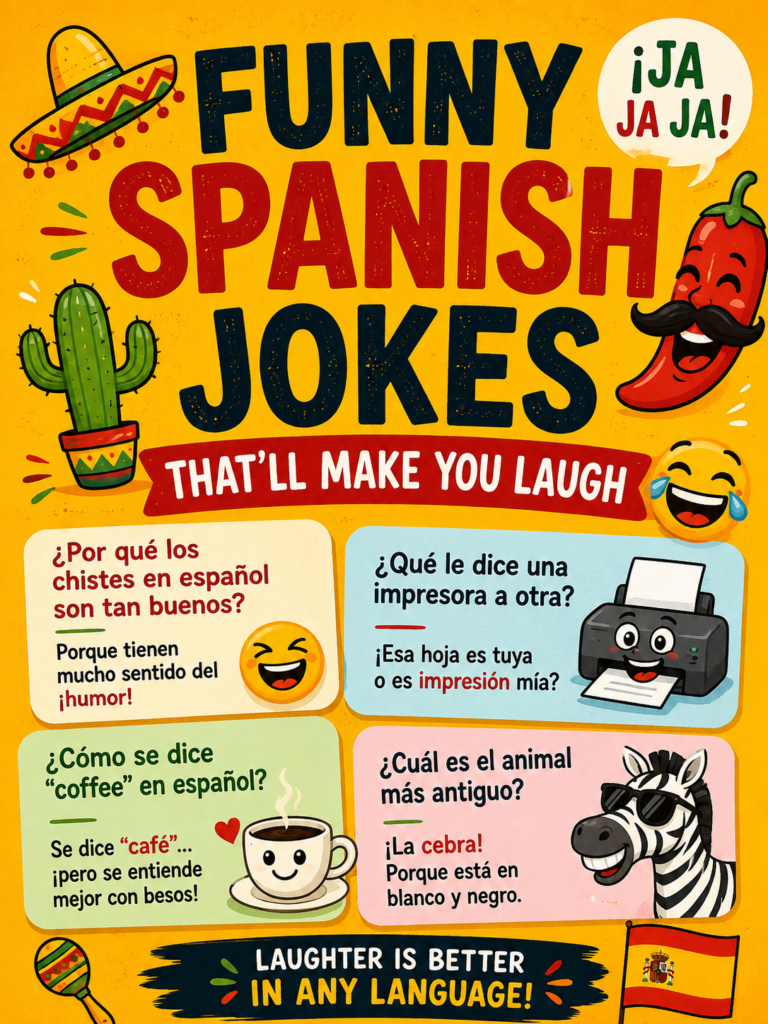 Funny Spanish Jokes That'll Make You Laugh