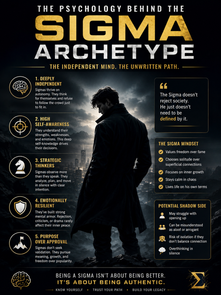The Psychology Behind the Sigma Archetype