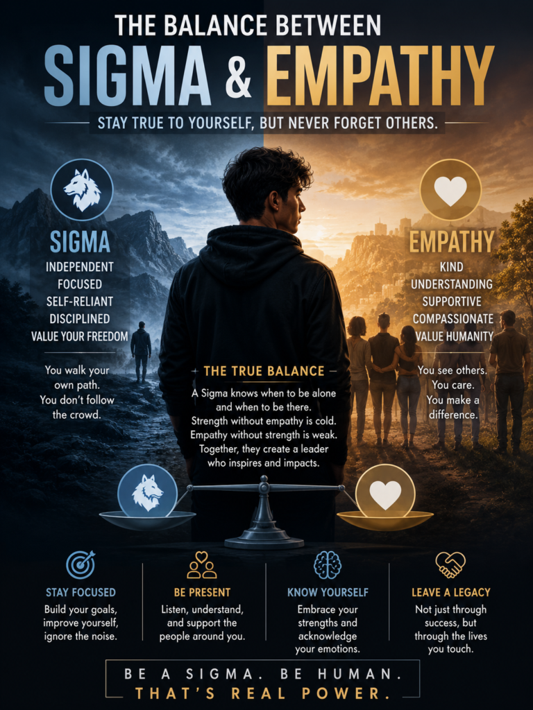 The Balance Between Sigma and Empathy