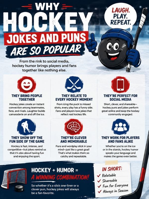Why Hockey Jokes and Puns Are So Popular